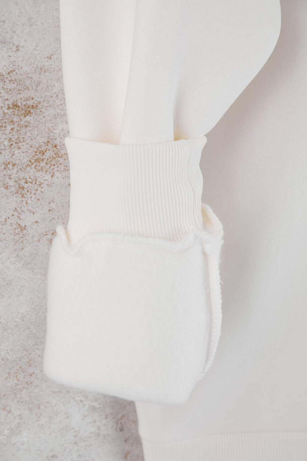 Teen Ekru Orme Sweatshirt TWOAW26SW00188 - Trendyolmilla фото 3