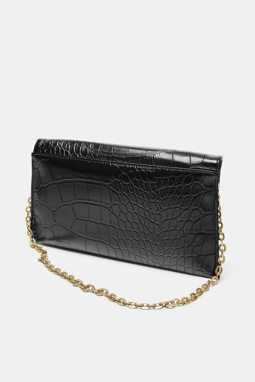 EMBOSSED FLAP BAG - Zara фото 5