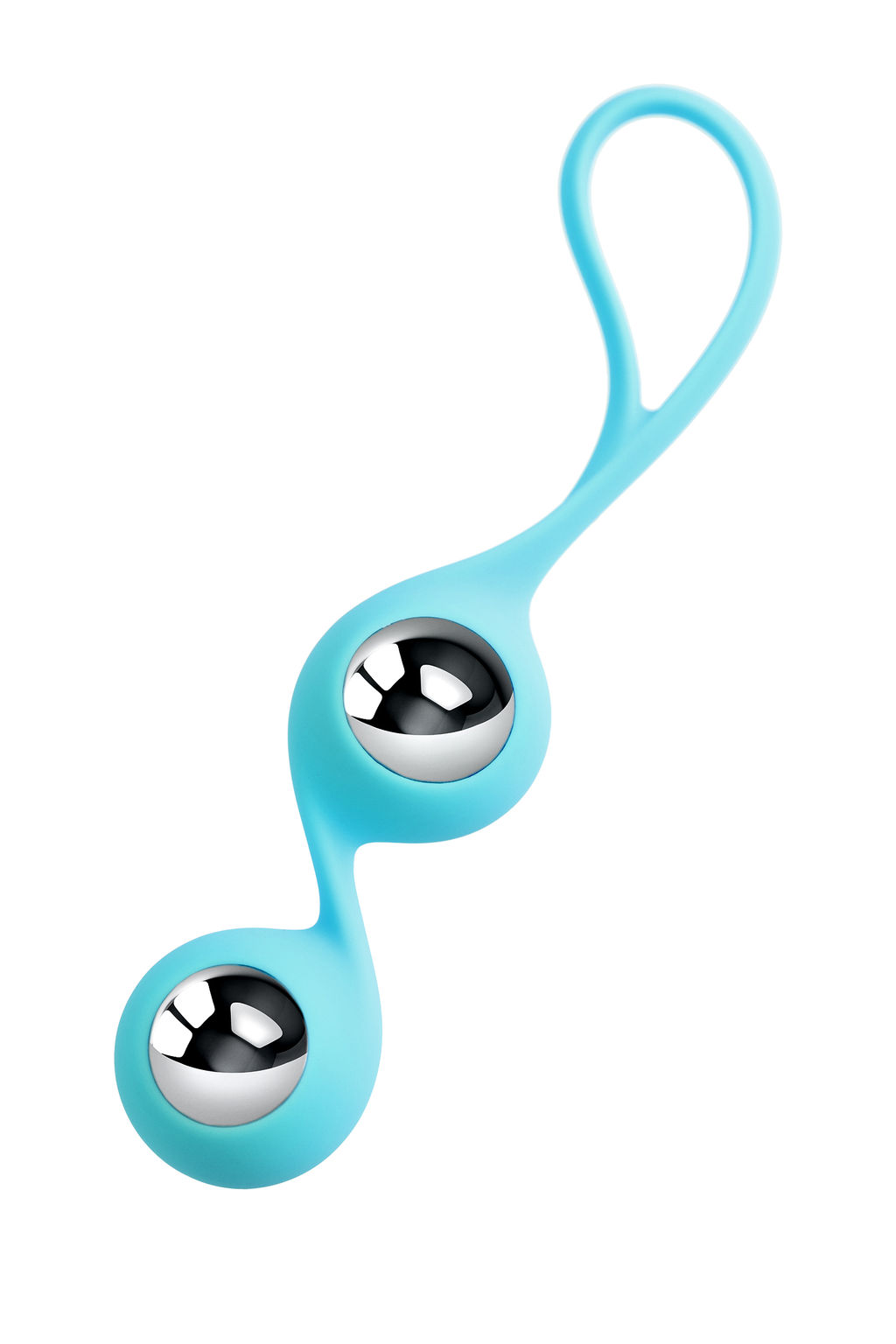 Вагинальные шарики LEROINA by TOYFA Futa, силикон, голубой, 11 см