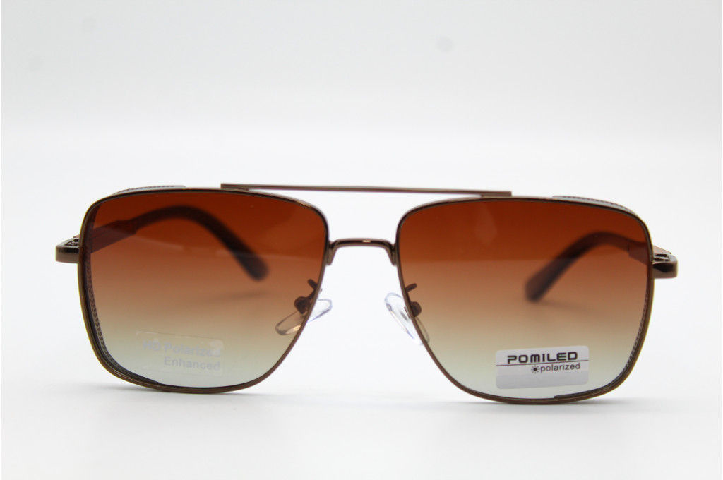 Солнцезащитные очки POMILED (Polarized) 08287 55-19-151 С10-39 с мешочком