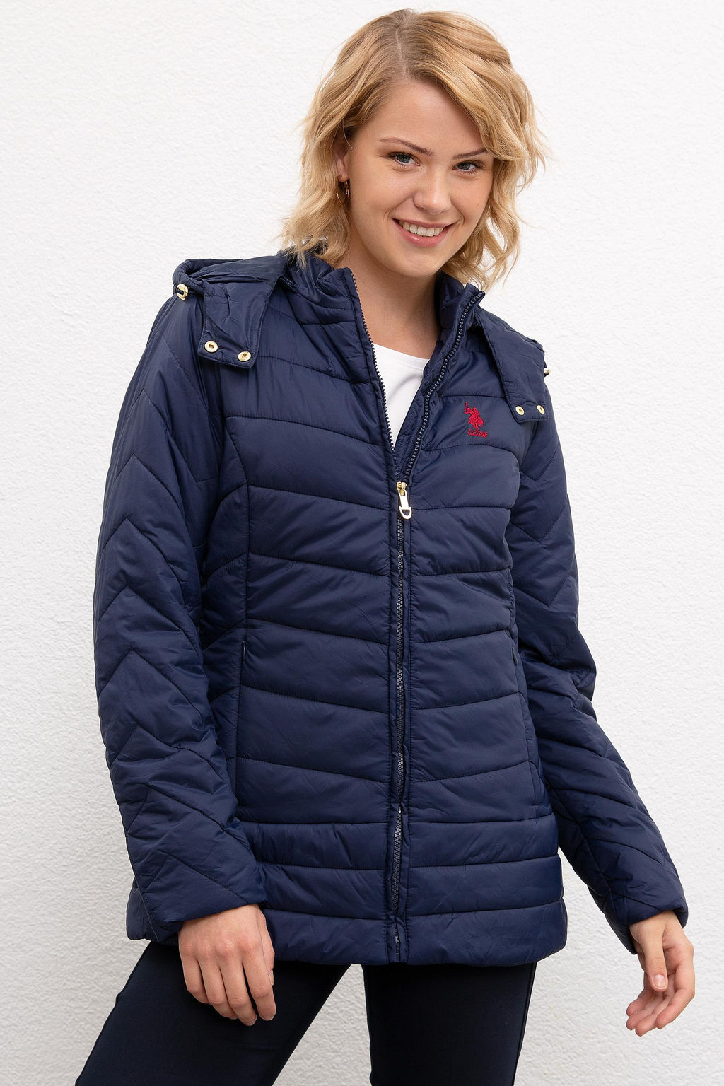 Kad_n Lacivert Mont - U.s. polo assn фото 2