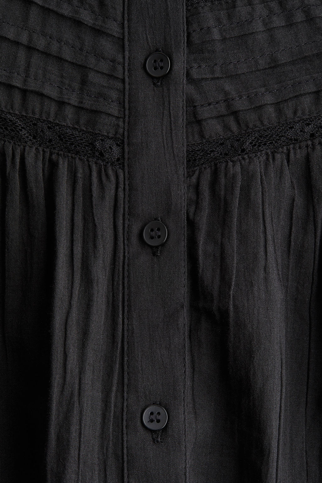 Blusa de algod?n con cuello de volante - H&m фото 7