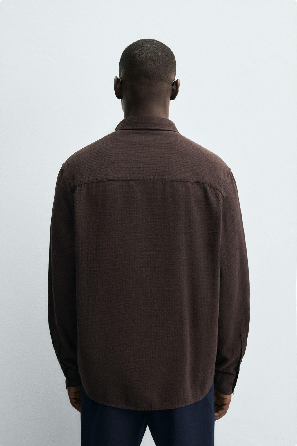 TEXTURED CHECK SHIRT - Zara фото 3