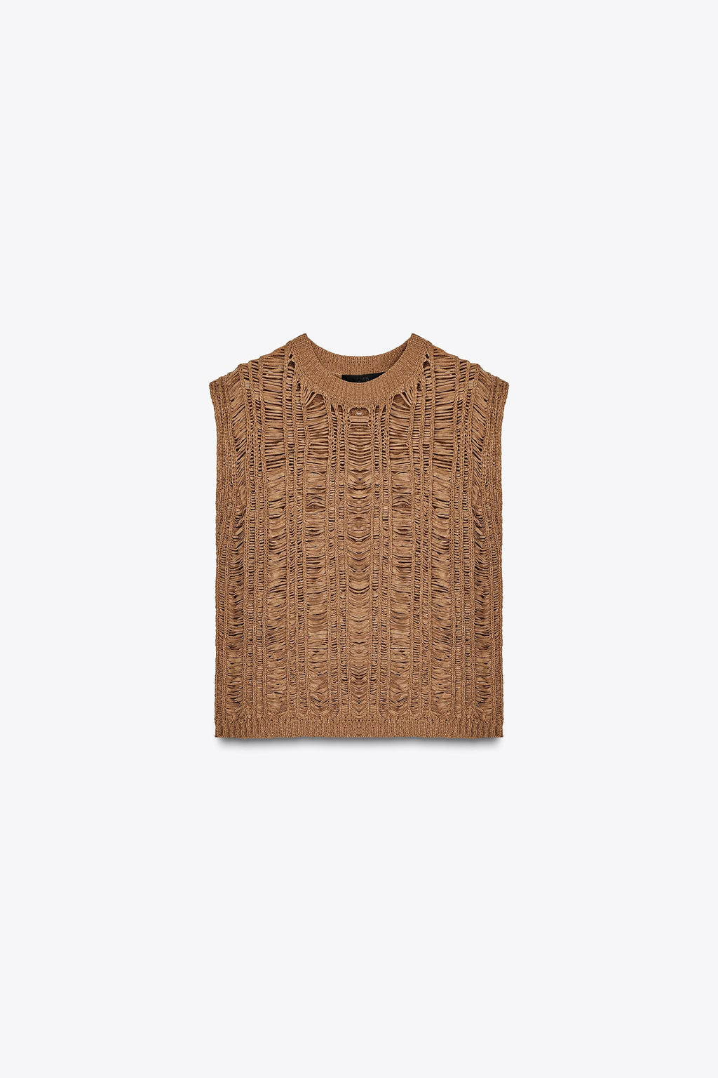 RIBBED KNIT TOP - Zara фото 8