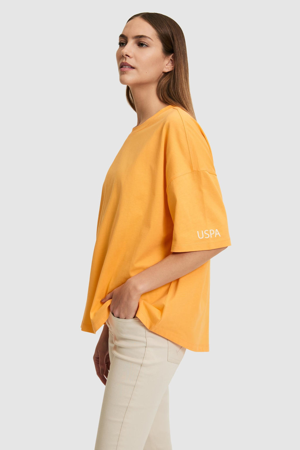 Kad_n Mango Bisiklet Yaka Ti__rt