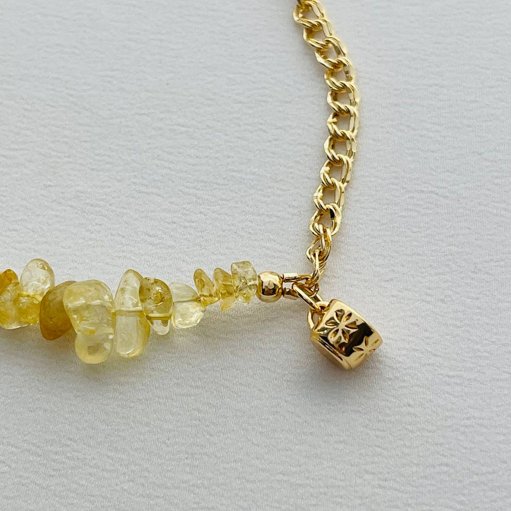 Браслет на цепочке из Цитрина - Радуга самоцветов фото 3