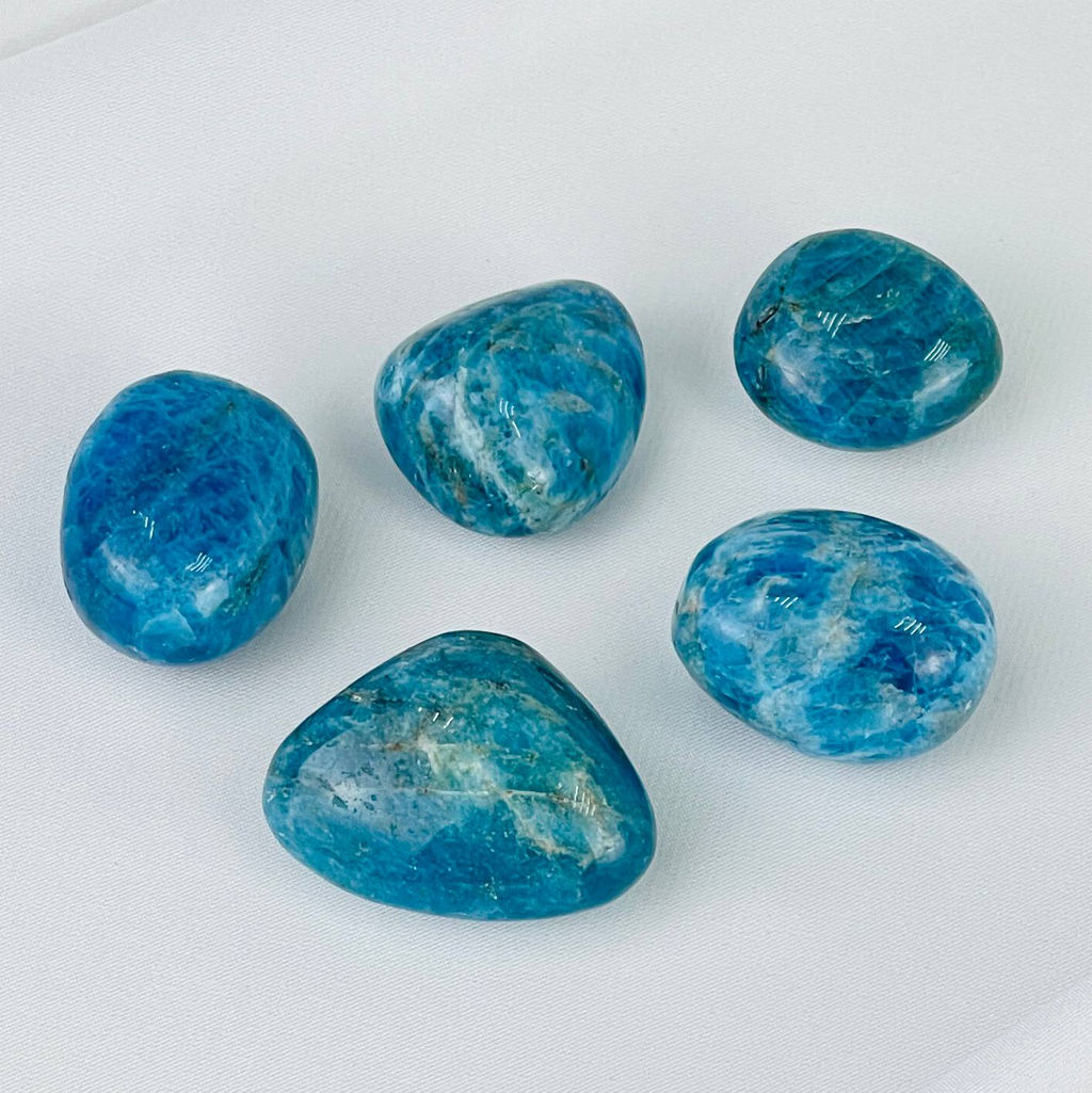 Галтовка из Апатита (10 шт) - Радуга самоцветов фото 2