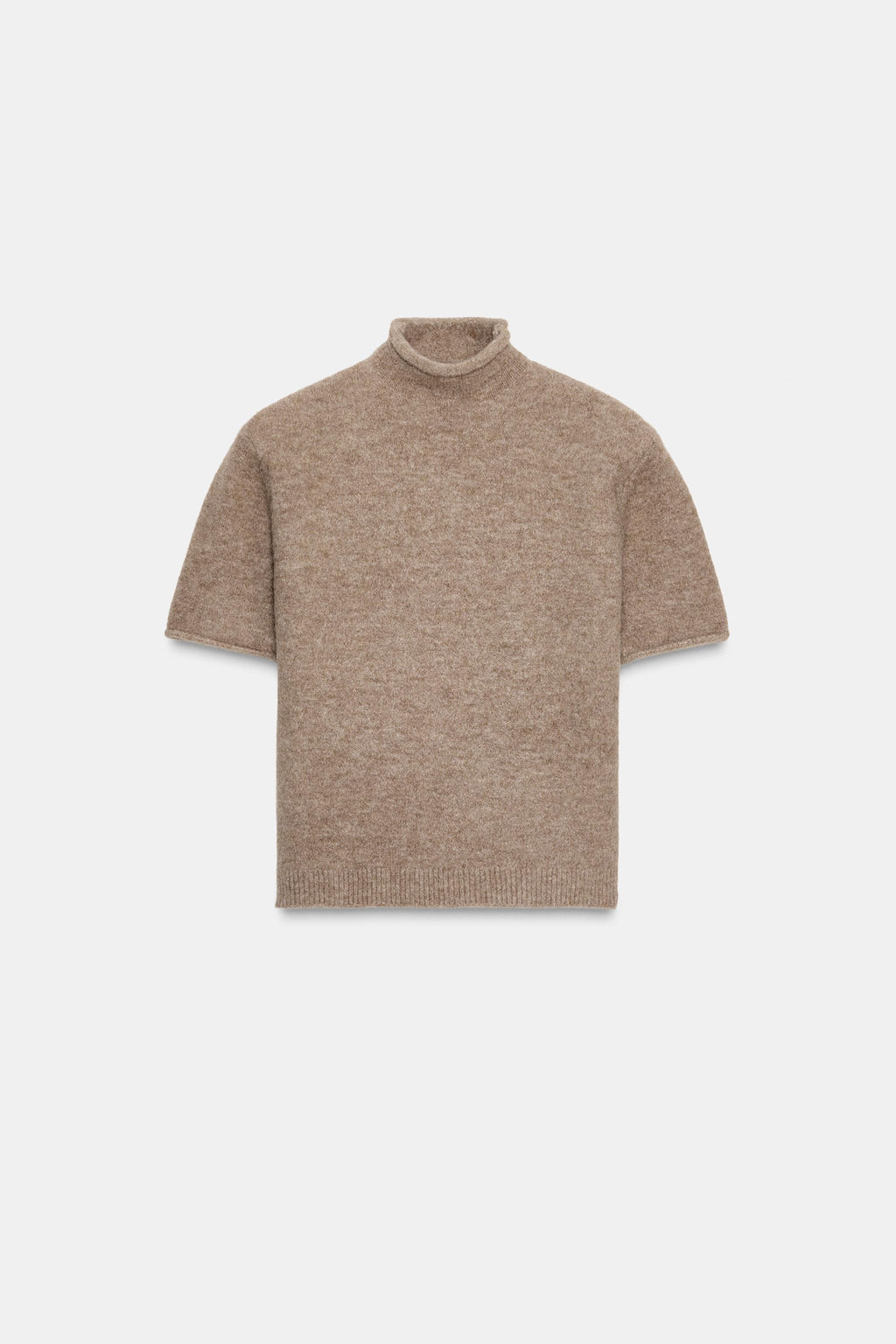 SOFT KNIT SHORT SLEEVE JUMPER - Zara фото 12