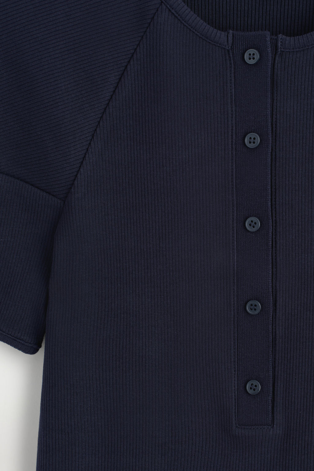 CAMISETA HENLEY DE CANAL? CON CUELLO REDONDO - H&m фото 6