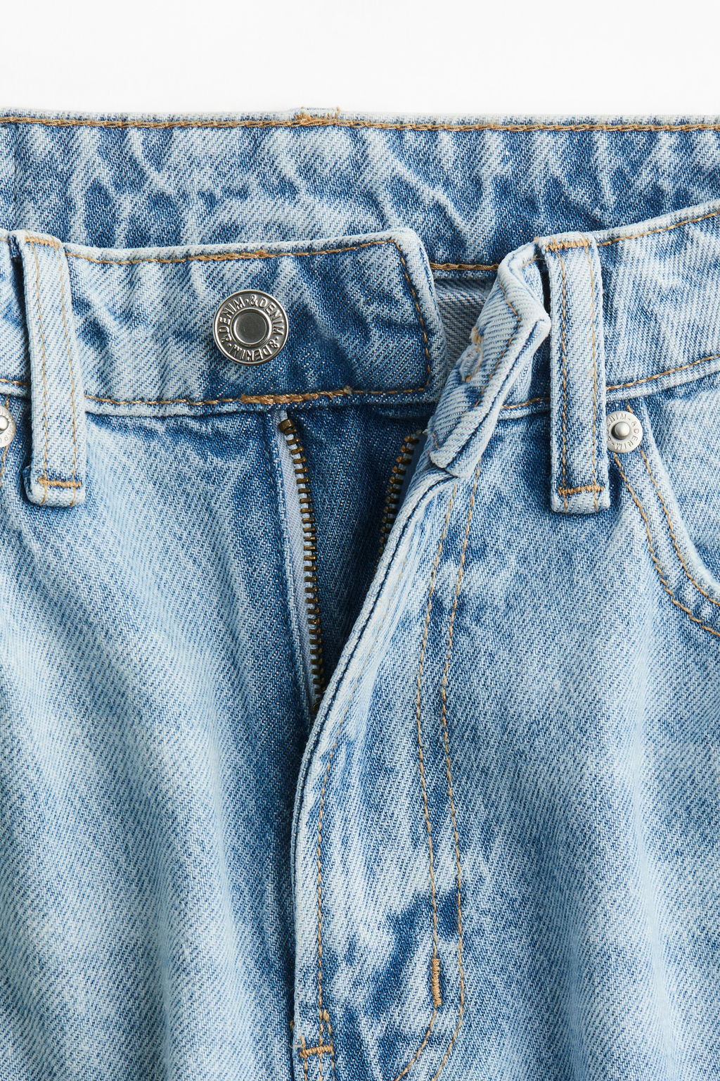 Wide High Waist Jeans - H&m фото 21