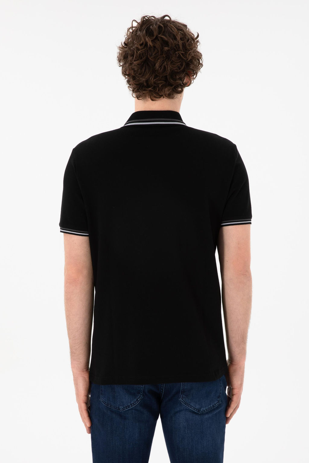 Erkek Siyah Basic Ti__rt Sepette S_rpriz _ndirim - U.s. polo assn фото 6