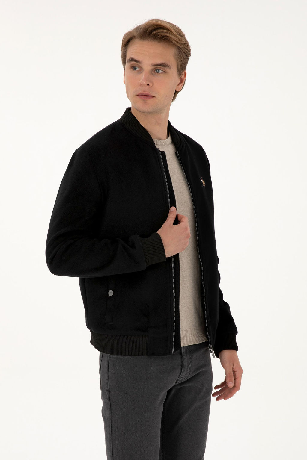 Erkek Siyah Ka_e Mont Sepette S_rpriz _ndirim