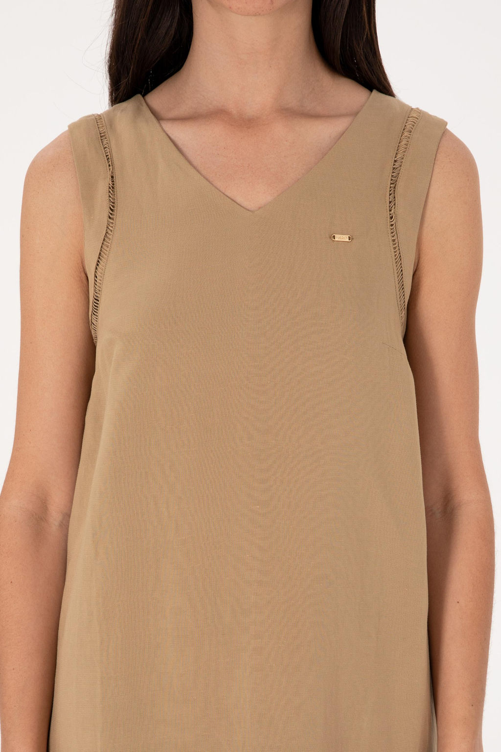 Kad_n Vizon Dokuma Elbise Sepette S_rpriz _ndirim - U.s. polo assn фото 5