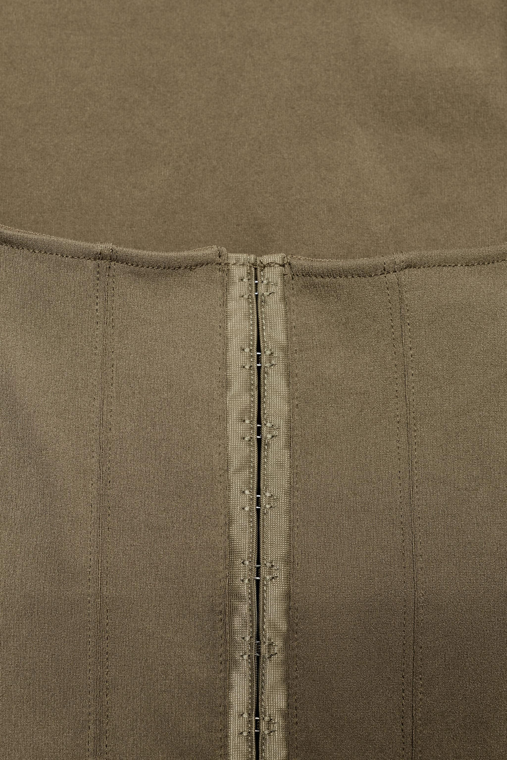 TOP CORSETERO STRETCH / Khaki oscuro - Zara фото 8