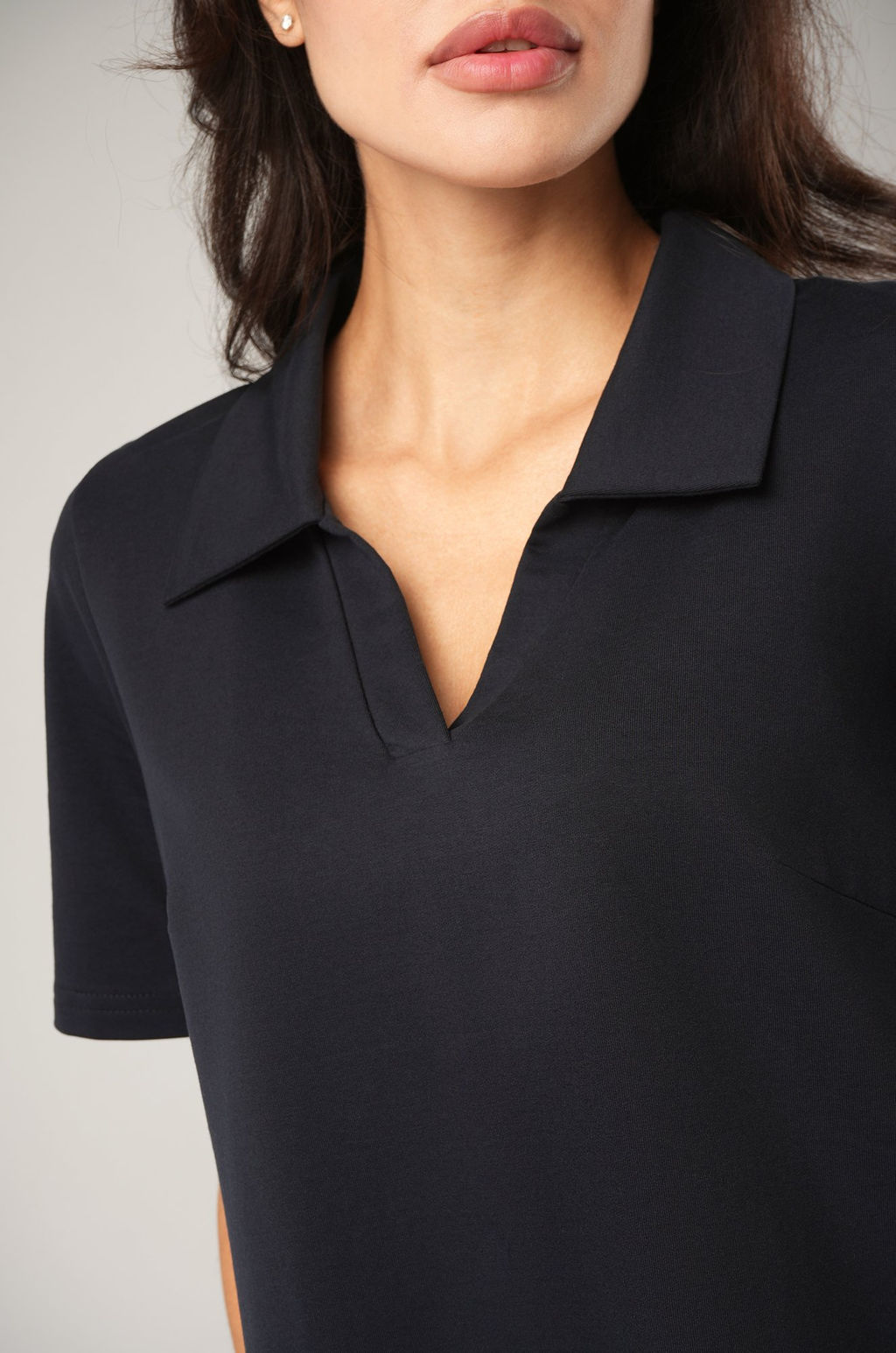 Женское базовое платье - поло Happyfox  фото 20