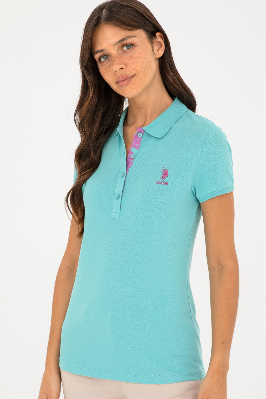 Kad_n Mint Basic Polo Yaka Ti__rt - U.s. polo assn фото 3