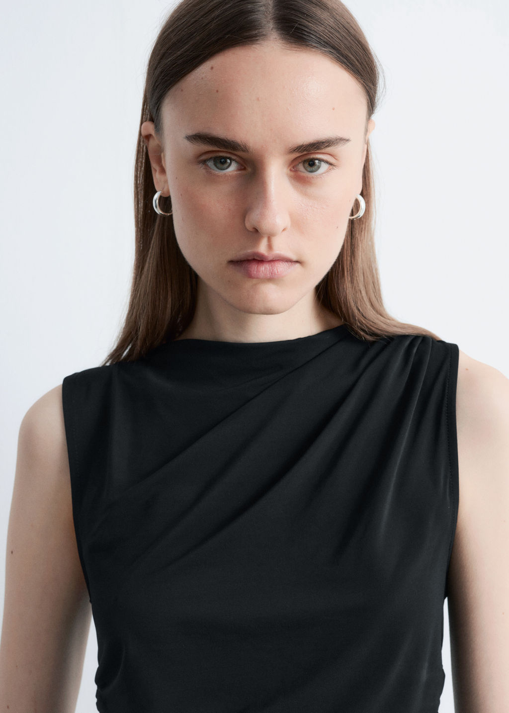 Top de punto drapeado - H&m фото 7