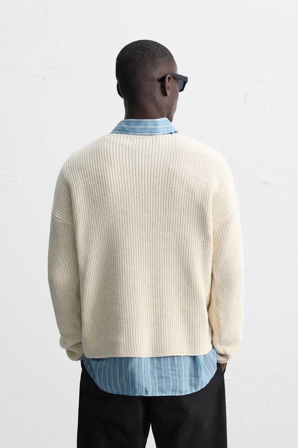 TEXTURED SWEATER - Zara фото 3