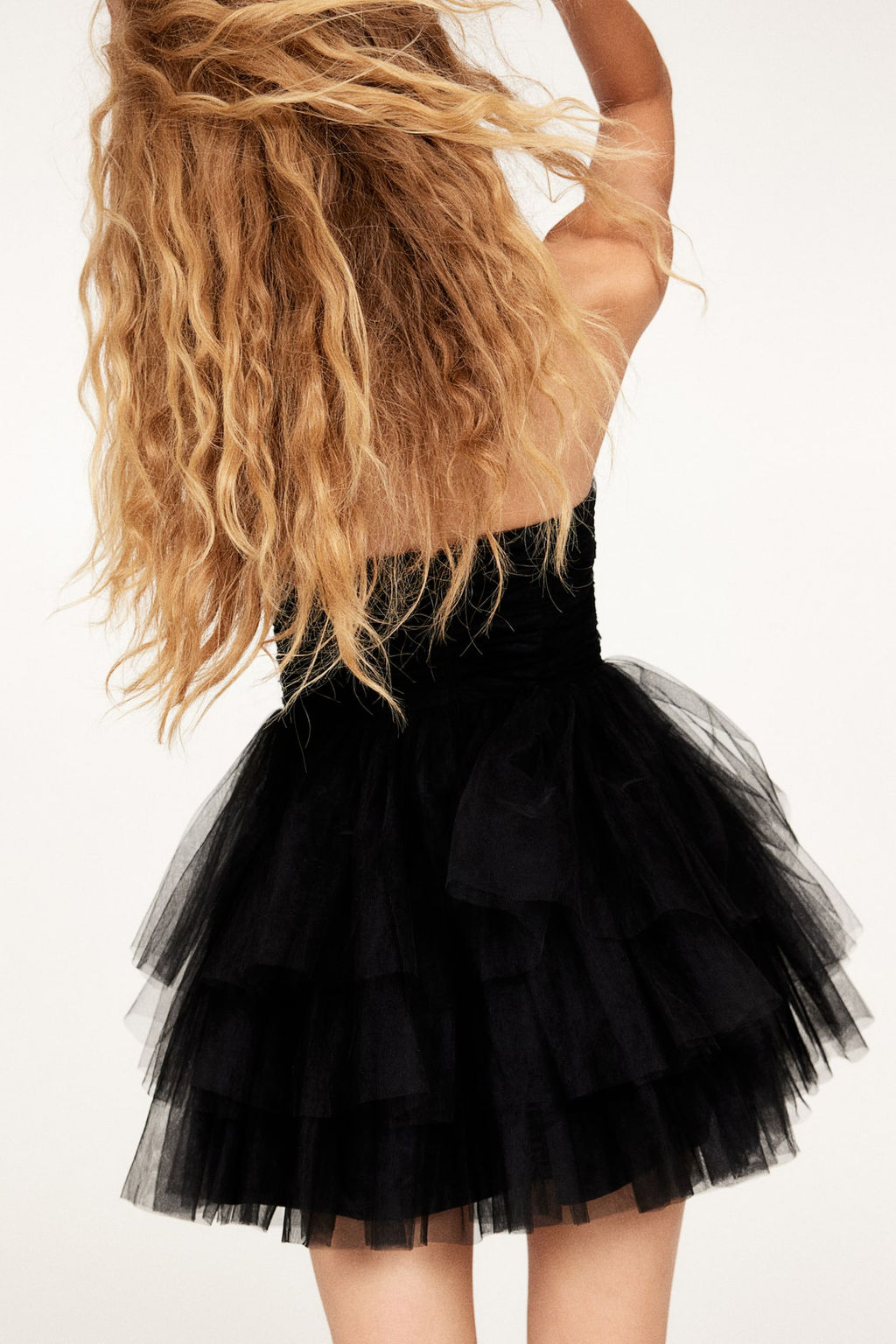 Vestido de tul maxivolumen - H&m фото 4