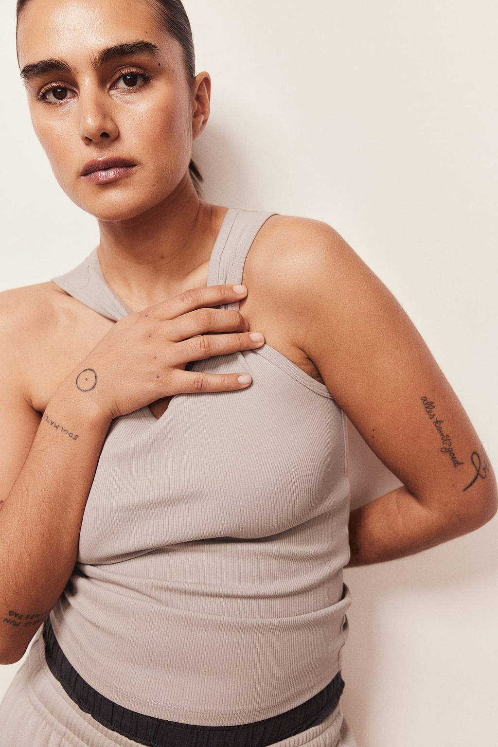 Camiseta sin mangas en canale - H&m фото 3