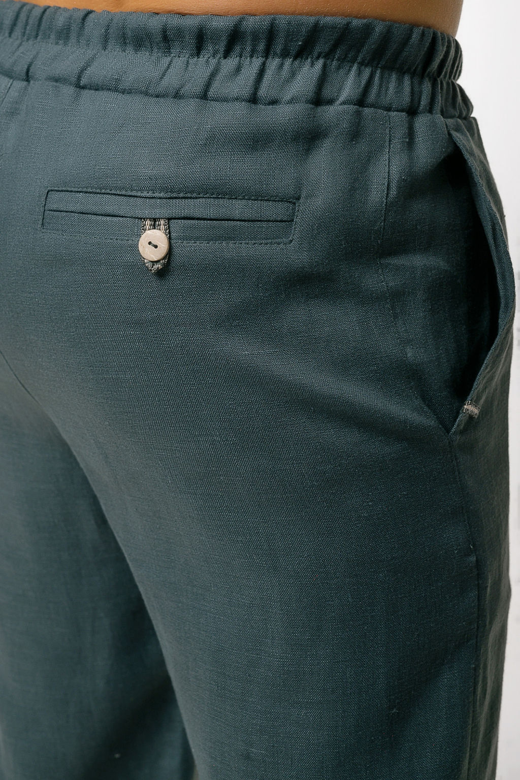 100% лен Капри