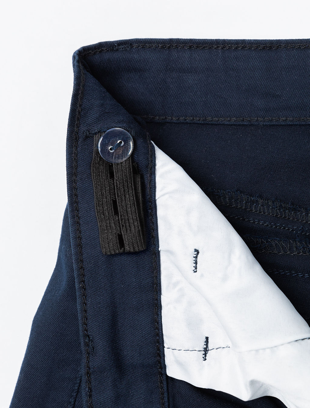 VILATTE / Брюки-кюлоты из хлопкового твила с эластаном для девочки  фото 3