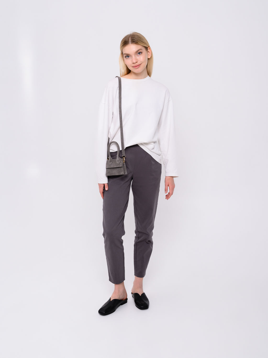 Мюли 1007.тунит205bl.Черный стар