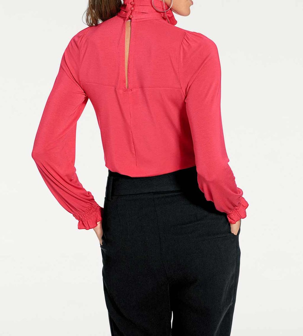 Блузка, коралловая - Patrizia dini фото 4