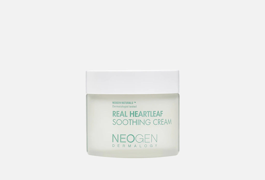 Dermalogy Real Heartleaf Soothing Cream - Успокаивающий крем от сухости с хауттюйнией , 80 г