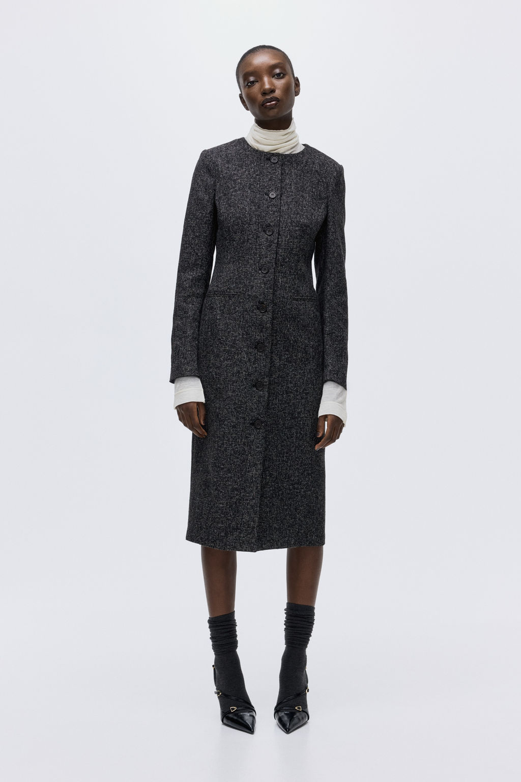 Vestido blazer midi - H&m фото 4
