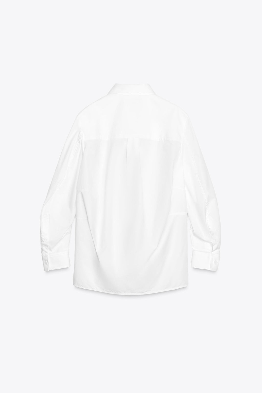 ZW COLLECTION POPLIN SHIRT - Zara фото 15