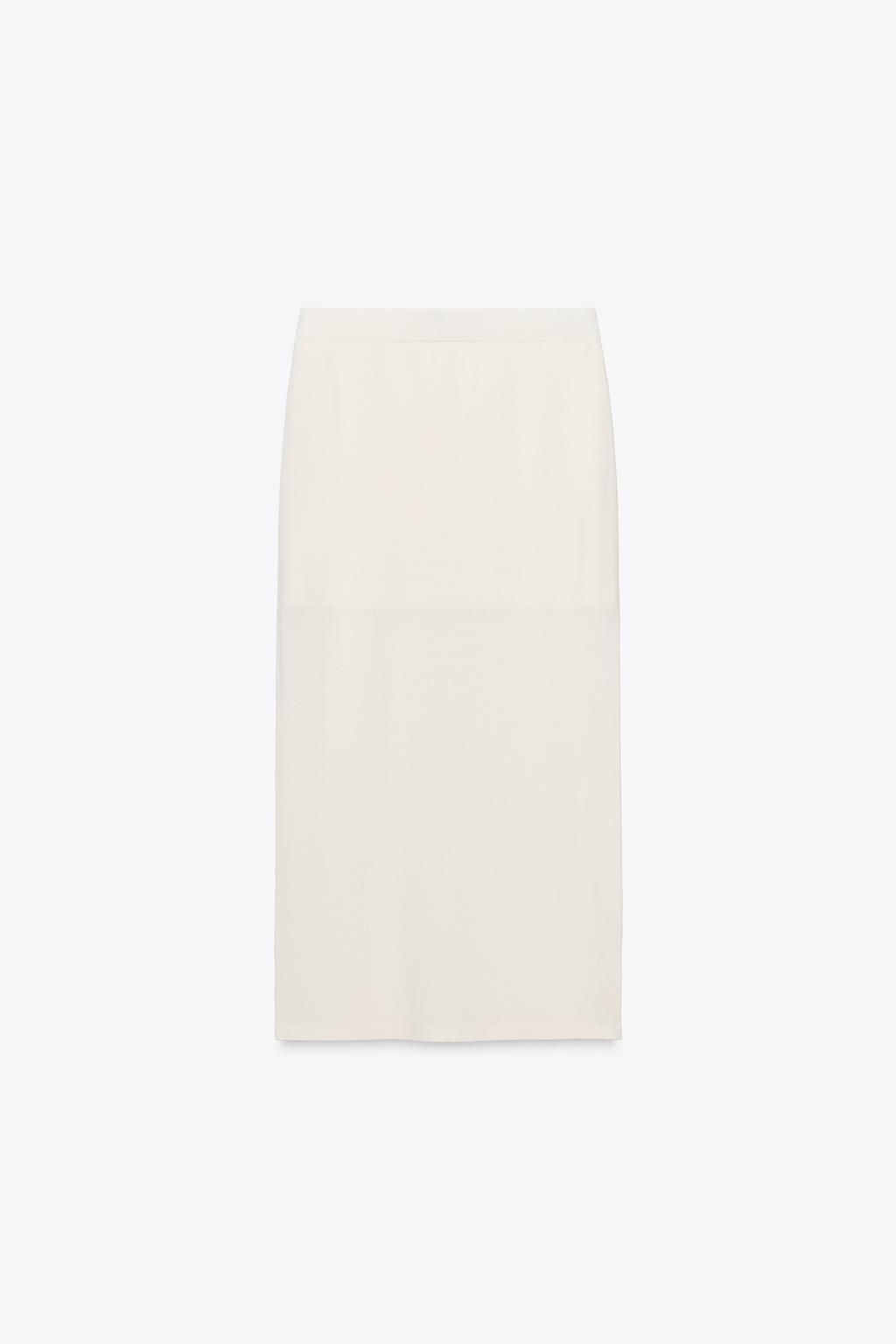 STRAIGHT KNIT SKIRT - Zara фото 6