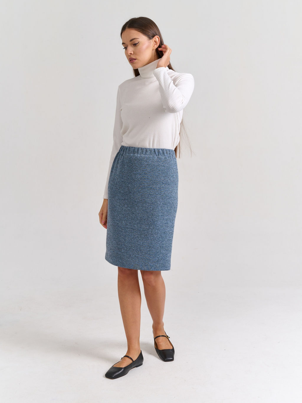 Юбка на круговой резинке