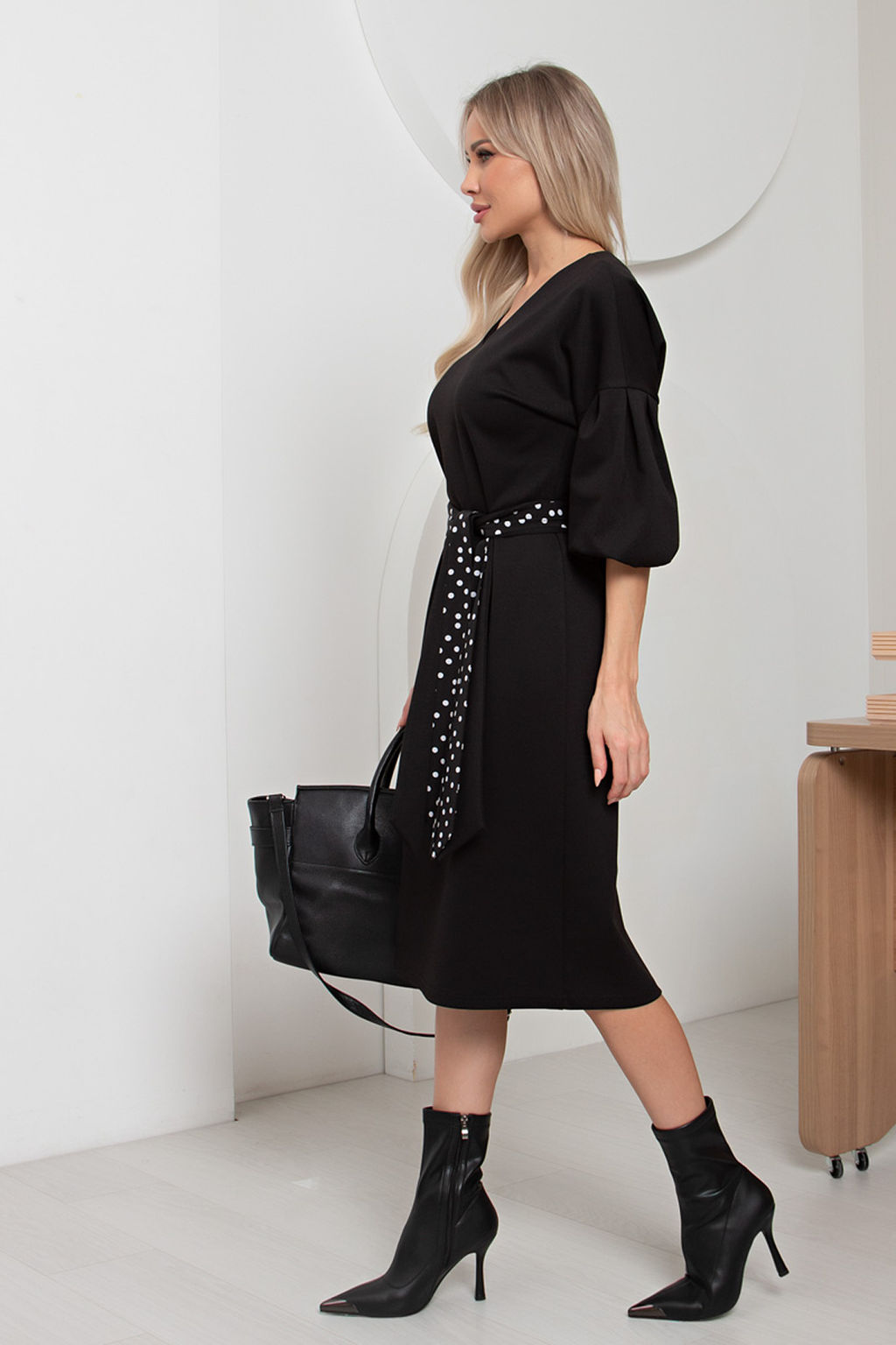 VALENTINA Платье Роберта №4 горох  фото 6