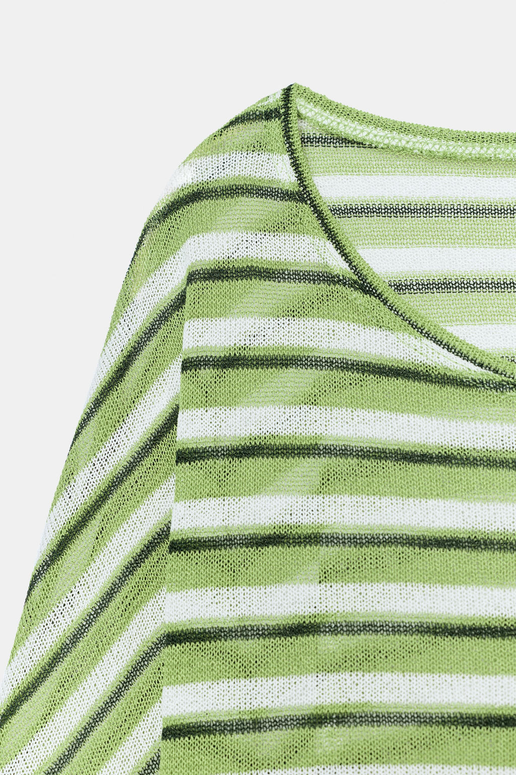 CAMISETA CAPA R?STICA RAYAS / Raya verde