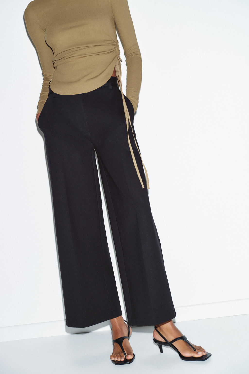 INTERLOCK TROUSERS - Zara фото 11
