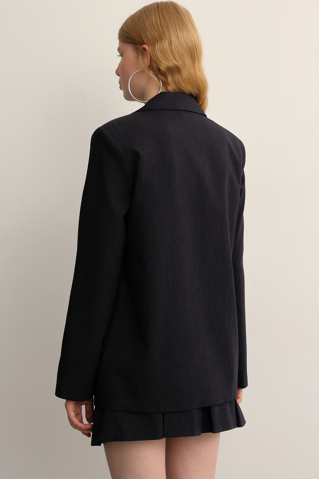 Жакет с маленькими пуговицами в полоску - Mollis фото 4