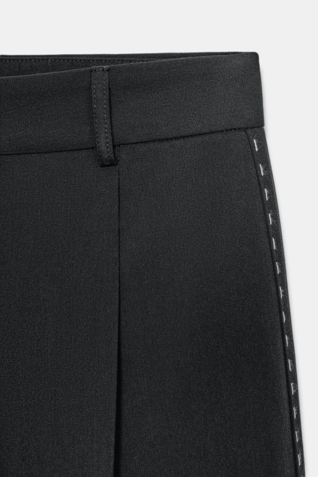 WRAPAROUND TROUSERS WITH TOPSTITCHING - Zara фото 10