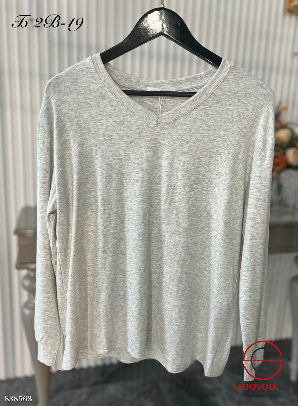 Лонгслив женский из хлопка - Bruno фото 2