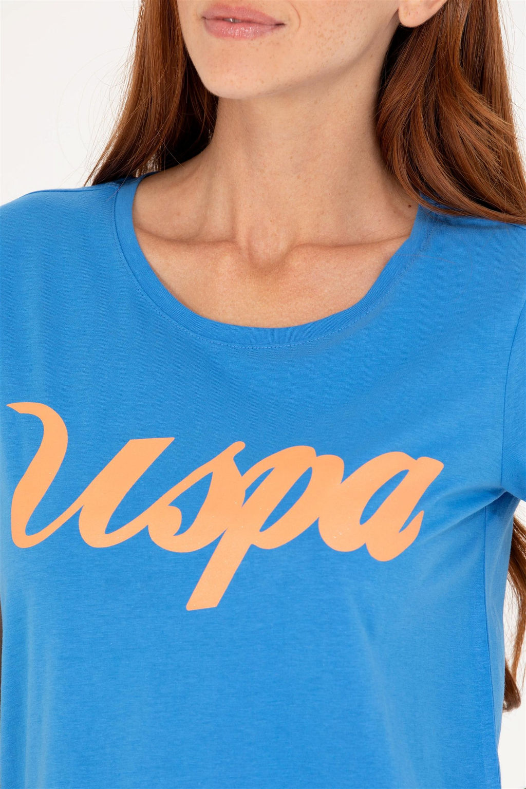 Женская футболка Saks с круглым вырезом Неожиданная скидка в корзине - U.s. polo assn фото 7