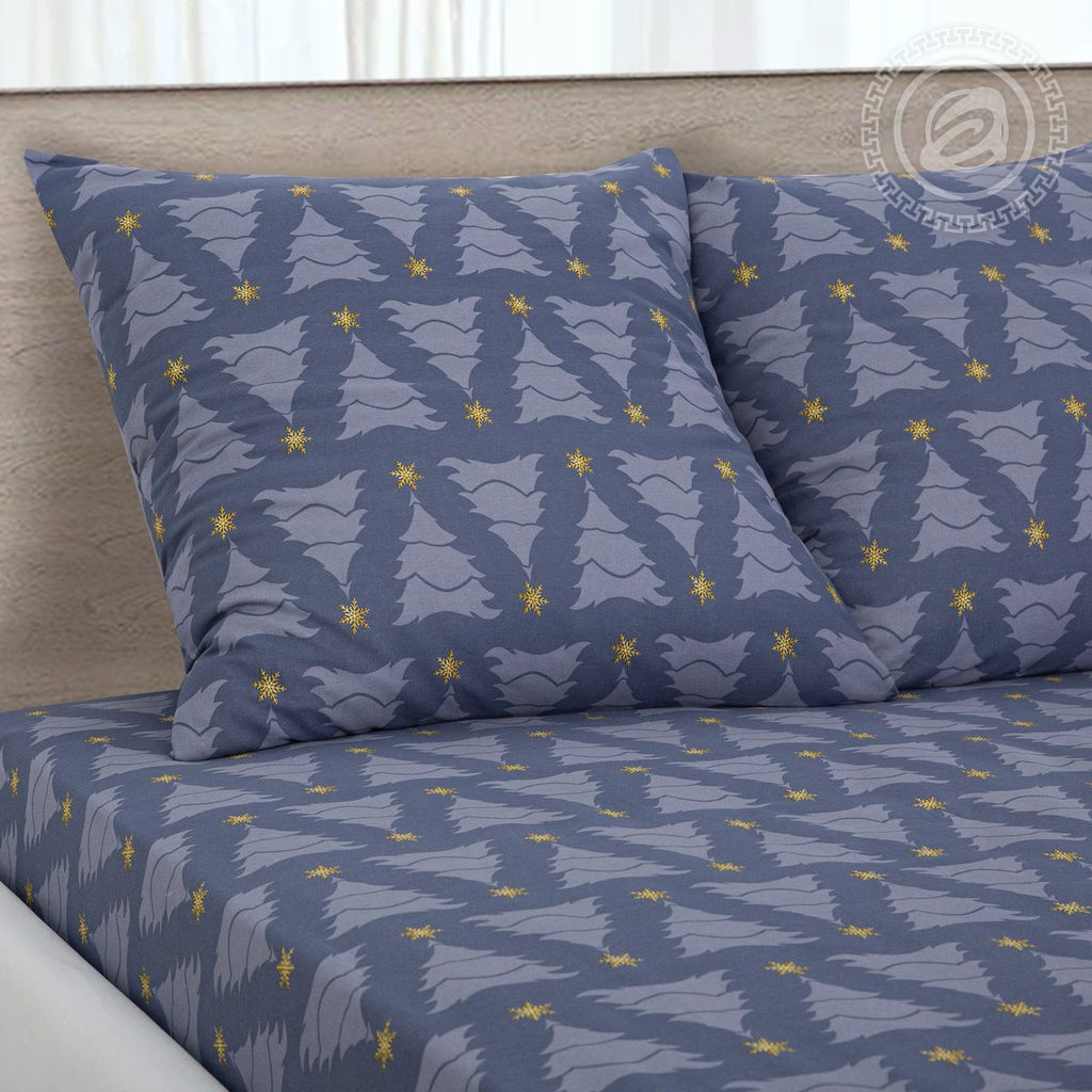 Постельное белье Северная корона (бязь премиум) Семейный/Пододеяльник: 2 шт. - 215*143; Простыня: 1 шт. - 220*240; Наволочка: 2 шт. - 70*70; Премиум