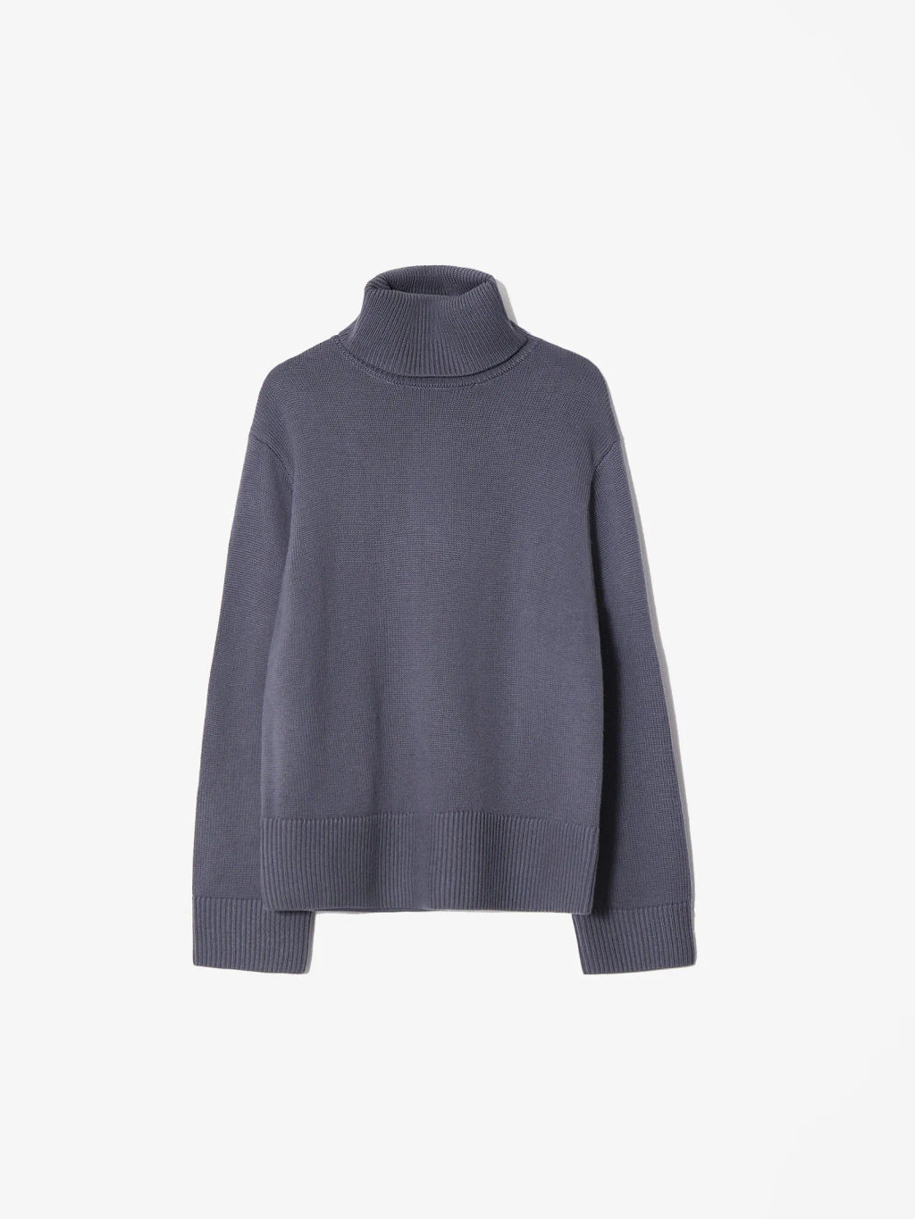 Свитер с высоким воротником из смесовой шерсти, B2863/detuil