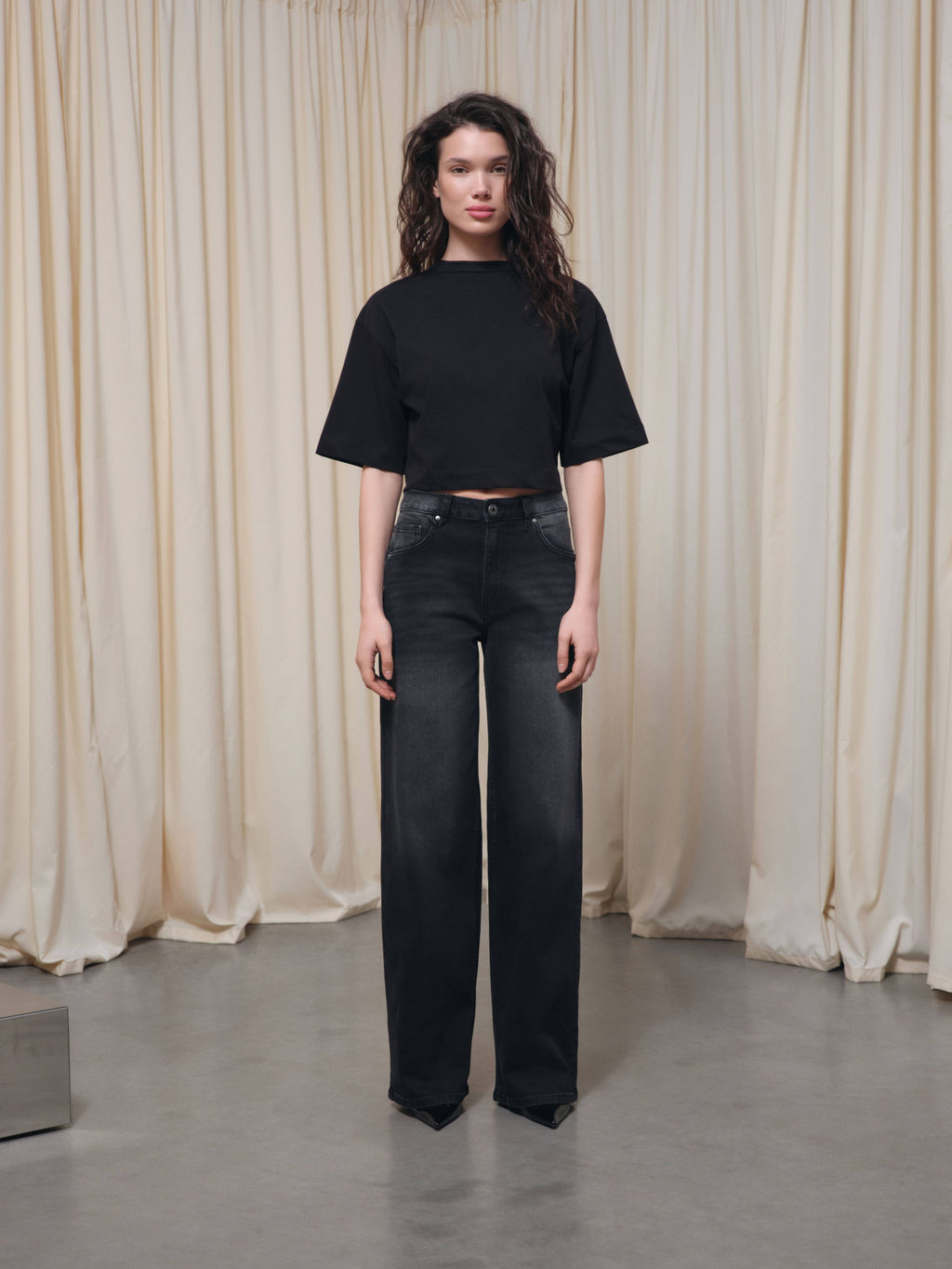 CONTE CON-800 Джинсы женские washed black
