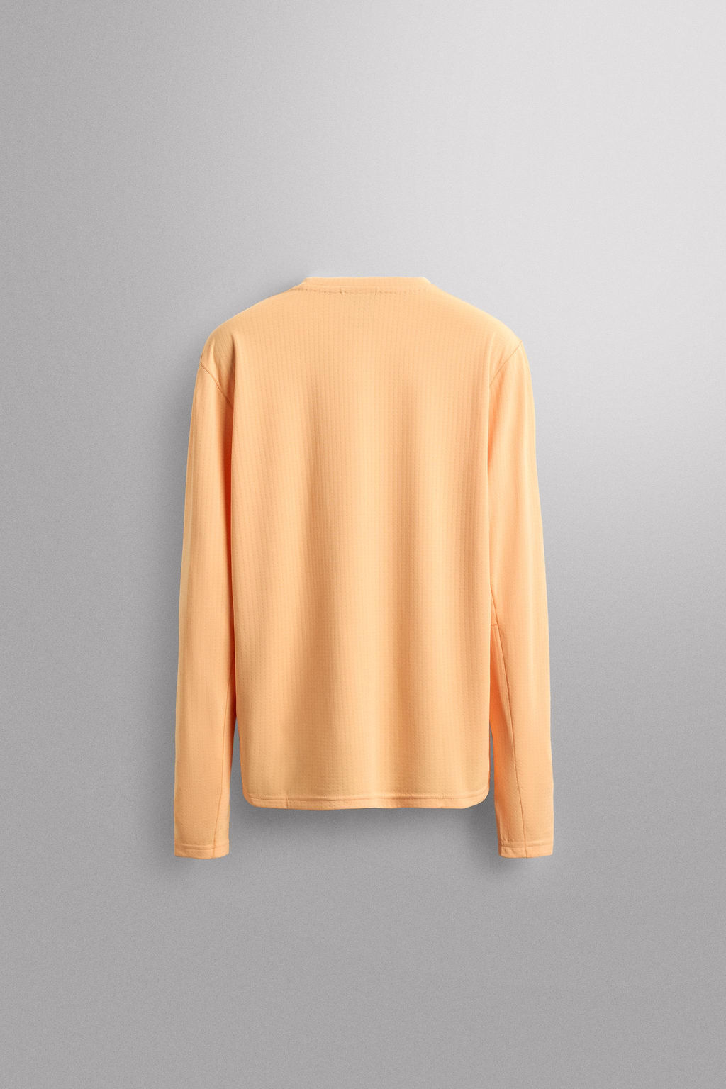 CAMISETA RUNNING MANGA LARGA / Naranja