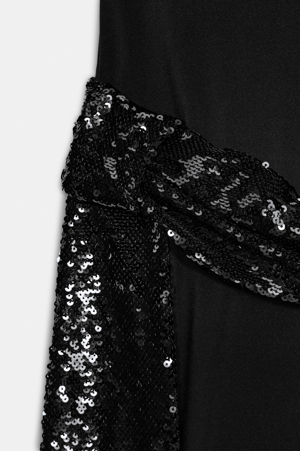 SEQUINNED WAISTCOAT MIDI DRESS - Zara фото 4