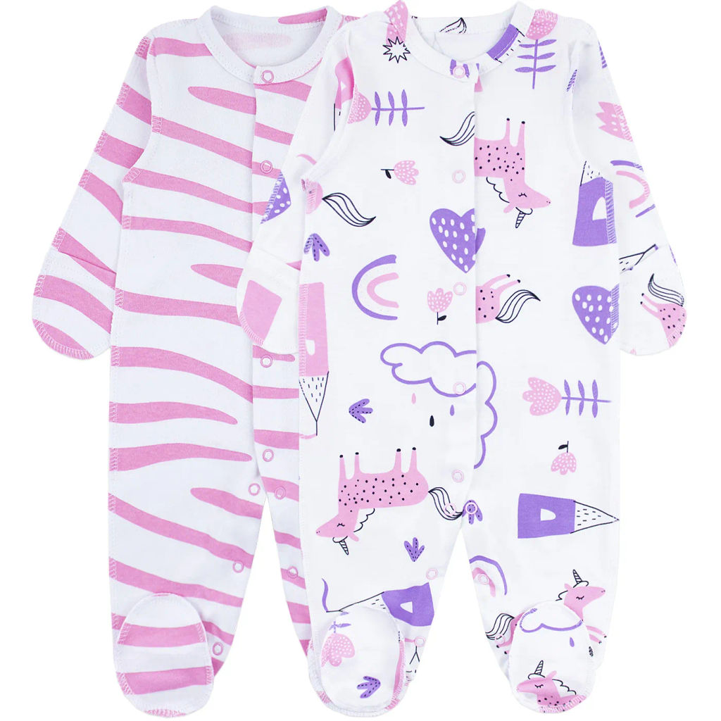 Комплект комбинезонов интерлок 2 шт 1335200306 - Youlala фото 8