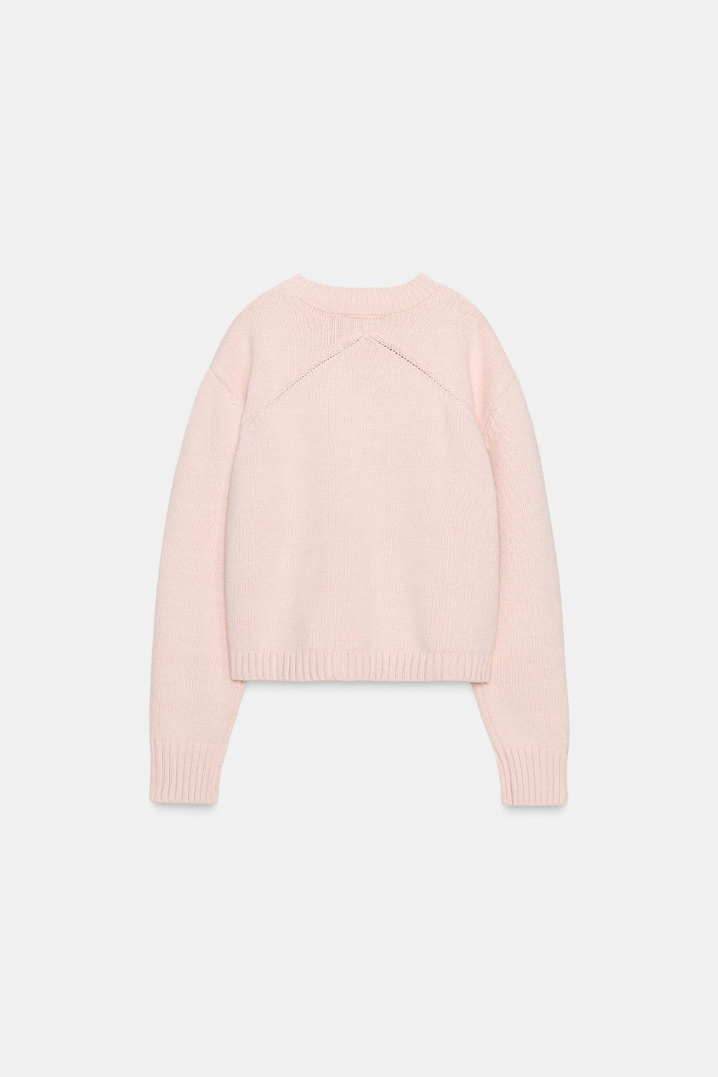 KNIT JUMPER WITH BACK DETAIL - Zara фото 6