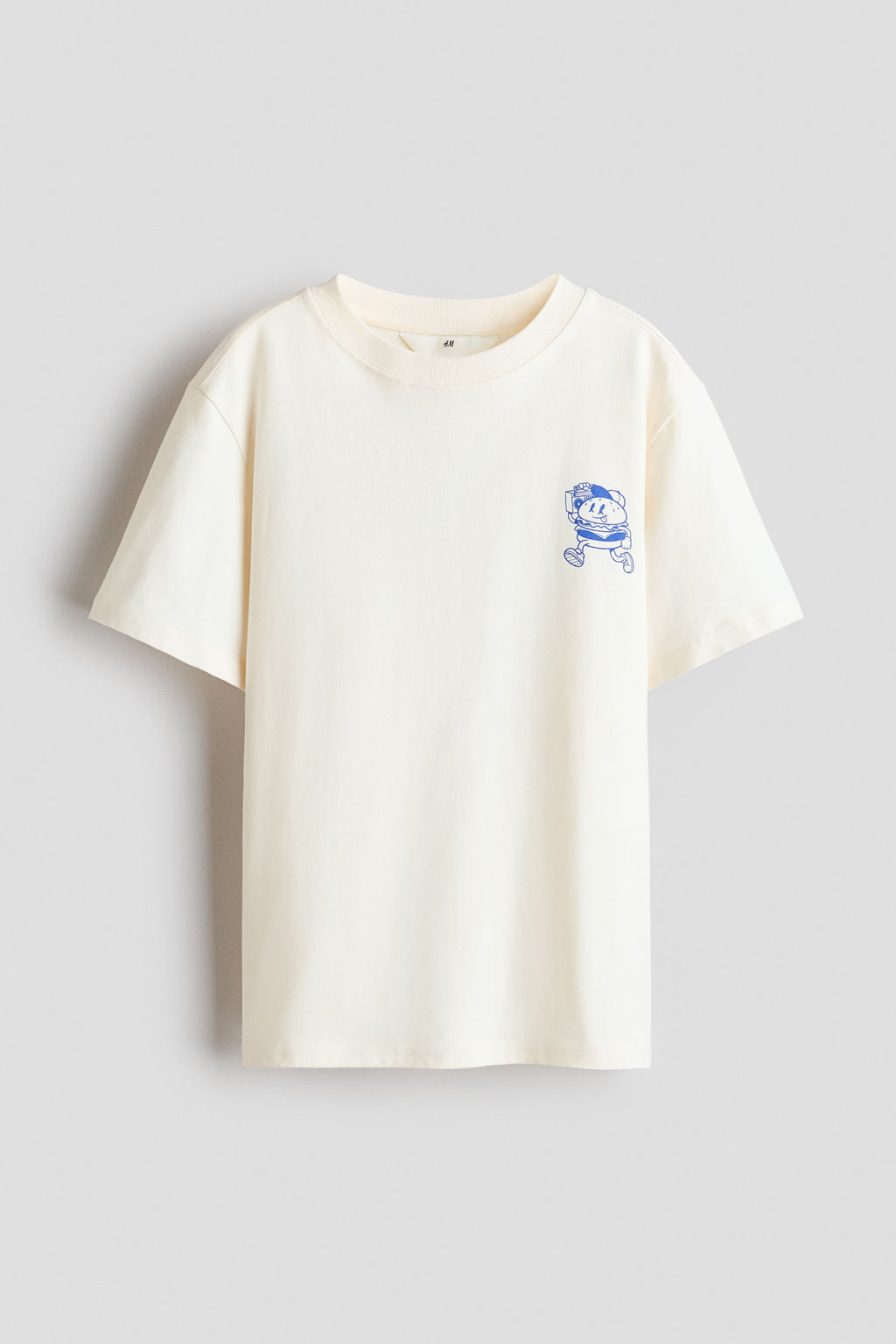 Camiseta estampada de algod?n - H&m фото 6