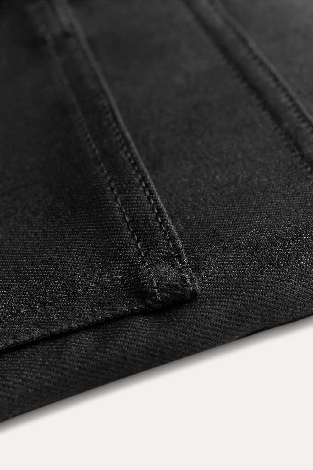 ZW COLLECTION BOOTCUT HIGH-WAIST CROPPED JEANS - Zara фото 21