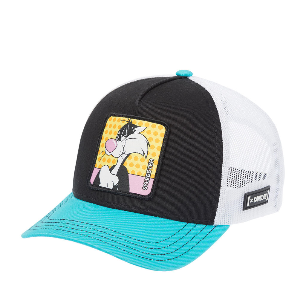Бейсболка CAPSLAB арт. CL/LOO11/1/CT/SYL Looney Tunes Sylvester (черный / голубой)